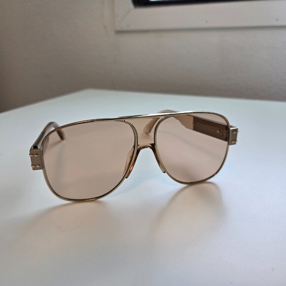 New Dior Signature A3U Sunglasses Sold Out Aviator Pilot Authentic - Picture 5 of 13